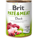 Lata Brit Care Pate & Meat Pato 800gm. Razas Mascotas 