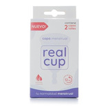 Copita Menstrual Real Cup Pack 2 Copas Talla S Y M