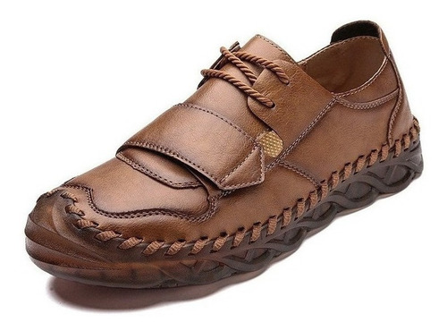 Zapatos De Cuero Hechos A Mano, Calzado Casual De Hombre.