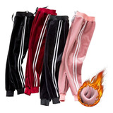 Pack 3 Pantalones Buzo Niño Con Chiporro Con Puño Liso