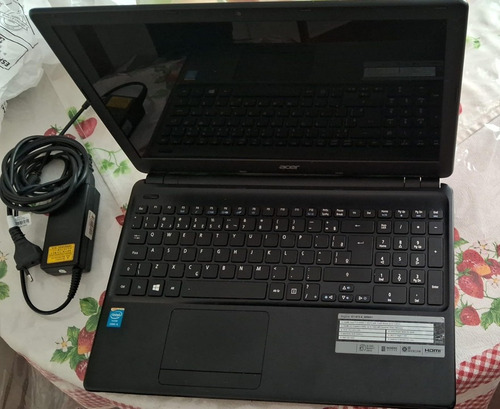 Notebook Acer Aspire E1 | I5 4ªg | Hd Ssd 480 Gb | 8 Gb Ram