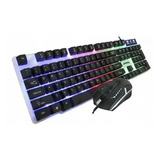 Combo Teclado Y Mouse Gamer Rgb