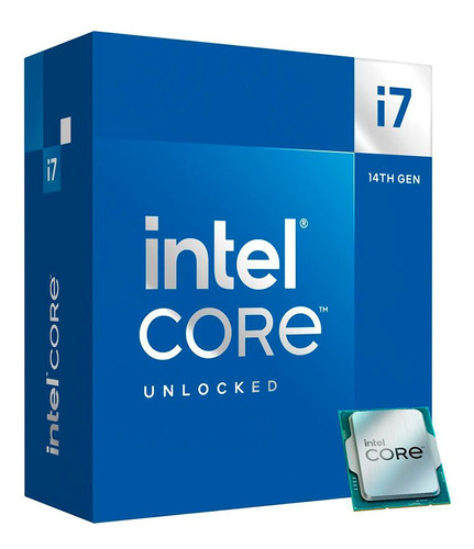 Procesador Gamer Intel Core I7-14700k Bx8071514700k De 20 Núcleos Y  5.6ghz De Frecuencia Con Gráfica Integrada