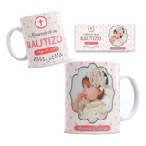 36 Tazas Personalizadas Recuerdos Bautizo Niño O Niña