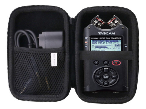 Estuche Rígido Tascam Dr40x Grabadora De Audio Digital...