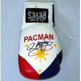Guante Autografiado Manny Pacquiao Box Cleto Reyes Pacman Fi