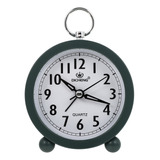 Reloj Redondo Con Adorno, Despertador, Vintage