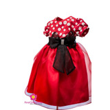 Vestido Minnie Vermelho