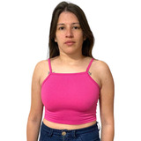 Top Crop Dama Musculosa Tira Mujer Morley