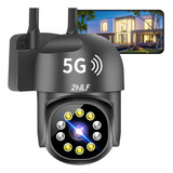 2nlf® Cámara De Seguridad Exterior Wifi 5g 1080p Con Led