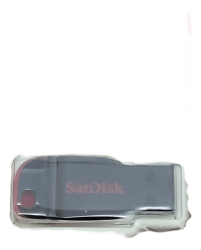 Pendrive Sandisk Cruzer Blade 16gb 2.0 Preto E Vermelho