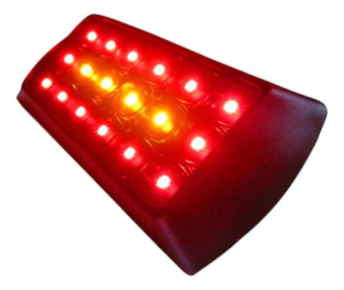 Faro Trasero Rojo/ambar Ap-18 Led T- 12volt