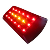 Faro Trasero Rojo/ambar Ap-18 Led T- 12volt