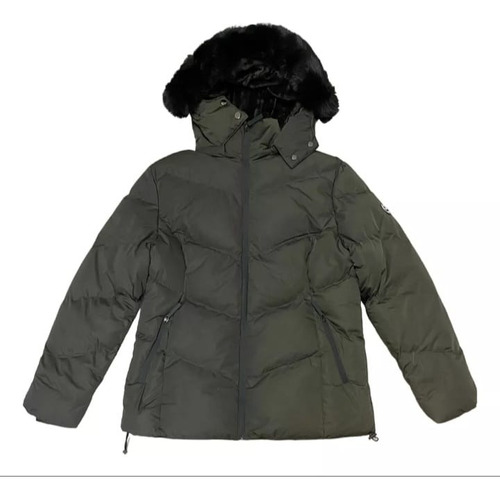 Campera Inflable Mujer C/piel Yd Importada Talle Grande 