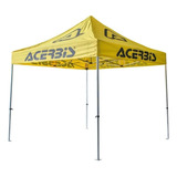 Gazebo Plegable Acerbis Aluminio 3m X 3m X 3m - Amarillo