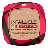 Loreal Infalible Base En Polvo 24hr Fresh Wear