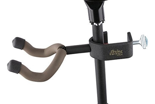 String Swing Mic Stand Soporte De Suspension De Guitarra Par