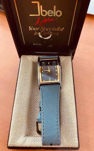 Reloj Dama Vintage Citizen Dorado Y Negro