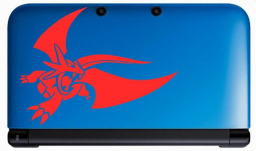 Adesivo  Salamence Nintendo Pokemon Go 3dsxl Capa