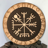 Cuadro Decorativo Corporeo Arte Vikingo Vegvisir