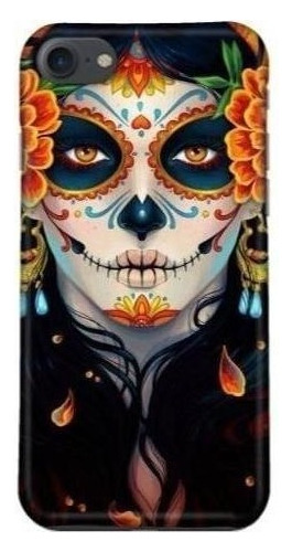 Funda Celular Catrina Calavera Calaca Dia Muertos  #1 *