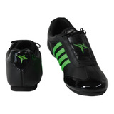 Articulos Marciales - Tenis Protec Taekwondo Negro Verde