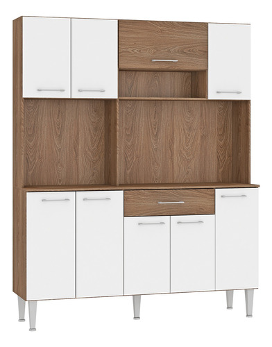 Mueble Kit De Cocina Emi 139 9 Puertas 1 Cajón Vekka