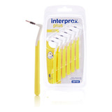 Cepillo Dental Amarillo Interprox Dentaid Plus Mini 6 Unid