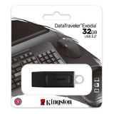 Pendrive Kingston 32gb Exodia (dtx/32gb) Usb 3.2