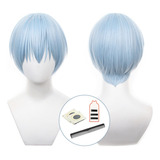 Peluca Holoun Himmel Para Cosplay, Pelo Negro, Pelo Largo, A