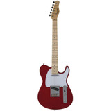 Guitarra Tagima Classic Series Telecaster T-550 Fiesta Red