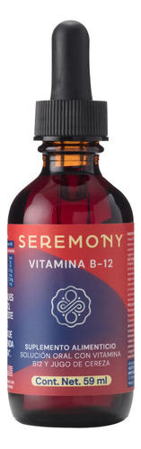 Seremony Suplemento B-12 Metilcobalamina 2500 Mcg Sin Sabor