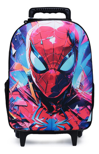 Mochila Homem Aranha De Rodinha Volta As Aulas 2024 Novidade