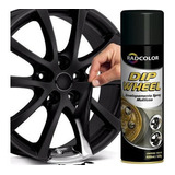 Spray De Envelopamento Líquido Dip Wheel 500ml Preto Fosco