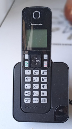 Teléfono Panasonic Kx-tgc350 Inalámbrico Central Negro