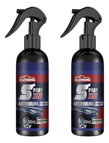 Pintura Body Automotive Revestimiento Rápido Spray, 2 Unidad