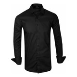 Camisas Entalladas Hombre Slim Fit Excelente Calidad 