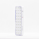 Luz De Emergencia 30 Leds Bateria Recargable Blanca 220v Color Blanco