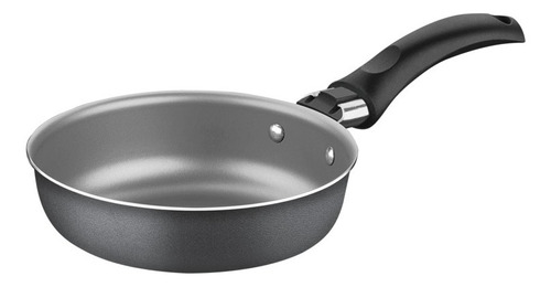 Sartén Sin Tapa Para Huevos Antiadherente Tramontina 13 Cm - Color Gris