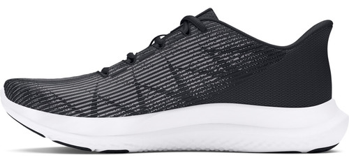 Tenis Under Armour Charged Speed Swift Para Hombre Color Negro/blanco 26.5 Mx