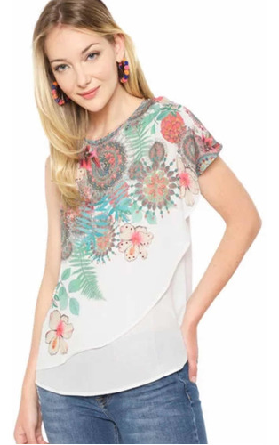 Blusa Desigual Nueva S Montgomery