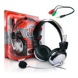 Fone Ouvido Headset Headphone Com Microfone Gamer Pc Desktop