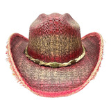 Texana Xw Maquech Sombrero Vaquero Rojo Unisex