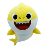 Peluche Baby Shark 40 Cm Con Sonido Color Amarillo