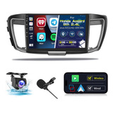 Estéreo Para Coche Android 2013-15 Honda Accord 9th 2.4l