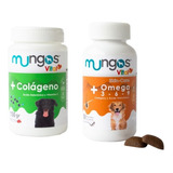 Combo Omega 3,6,9  + Colágeno Para Perros  Mungos