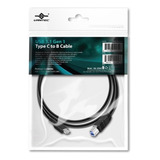 Vantec Cbl-3cb40 Usb 3.1 Type C To B Cable Components Other
