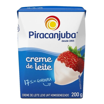 Creme de leite Piracanjuba 200 g | MercadoLivre