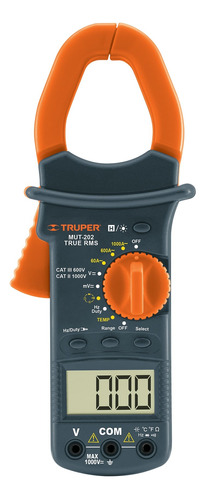 Pinza Amperimétrica Digital Tester Multimetro 1000amp Truper
