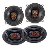 Alto Falante Jbl Kit Fácil 5 Polegadas + 6x9 Pol 200w Rms